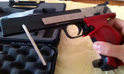 Tutorial de cómo desmontar y limpiar una pistola de concurso: Hammerli X-Esse Sport .22 LR