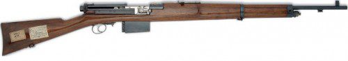 Rifle semiautomático Modelo Mondragón modelo 1908 en calibre 7x57 mm